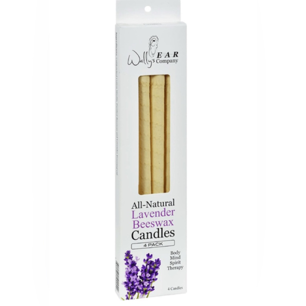 Wallys Lavender Beeswax Candle